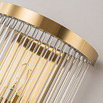 Бра с золотистым основанием и прозрачными трубками Nembus варинант исполнения - 2 | Loft Concept в Краснодаре