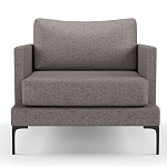 Мебельная ткань Шенилл серый цвет 138 см T4-32 варинант исполнения - 5 | Loft Concept в Краснодаре