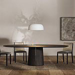Дизайнерский круглый обеденный стол MATEO Dining Table варинант исполнения - 11 | Loft Concept в Краснодаре