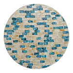 Столик с инкрустацией с перламутровым узором Rona варинант исполнения - 2 | Loft Concept в Краснодаре