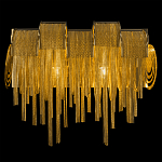 Бра с металлическими дугами и цепочками 33 см Atlantis Chain варинант исполнения - 10 | Loft Concept в Краснодаре