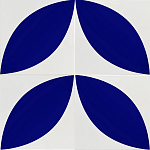 Дизайнерская плитка с узором Лепесток варинант исполнения - 2 | Loft Concept в Краснодаре