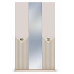 Шкаф трёхдверный с 1-ой зеркальной дверью Satin Furniture варинант исполнения - 2 | Loft Concept в Краснодаре