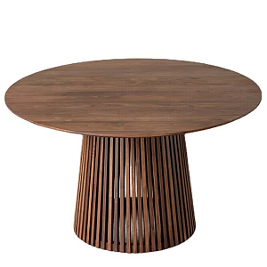 Стол обеденный круглый Walnut Dining Table