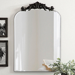 Зеркало с изысканной короной и безрамным полотном Crowned Mirror варинант исполнения - 1 | Loft Concept в Краснодаре