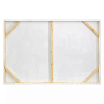 Панно декоративное с ручной росписью Blue Strokes варинант исполнения - 2 | Loft Concept в Краснодаре