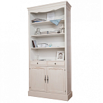 Стеллаж для книг с открытыми полками и 2-мя ящиками Interiors Romance варинант исполнения - 1 | Loft Concept в Краснодаре