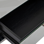 Тумбочка зеркальная с ящиком Mirror Chrome Cabinet варинант исполнения - 5 | Loft Concept в Краснодаре