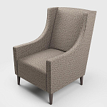 Мебельная ткань Шенилл коричневый цвет 142 см T4-56 варинант исполнения - 7 | Loft Concept в Краснодаре