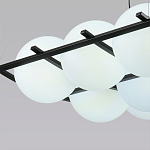 Люстра подвесная с 9-ю плафонами в форме шара Yarvi варинант исполнения - 3 | Loft Concept в Краснодаре