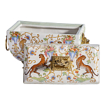 Шкатулка с фигуркой льва на крышке Eden Garden варинант исполнения - 2 | Loft Concept в Краснодаре