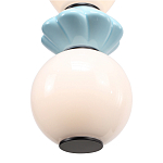 Подвесной светильник фигурный с керамическими элементами 24W LED Fragrant Light варинант исполнения - 5 | Loft Concept в Краснодаре