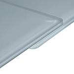 Стол обеденный раскладной со стеклянной столешницей Futuristic Table варинант исполнения - 3 | Loft Concept в Краснодаре