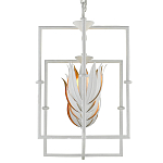 Люстра белая прямоугольная с абажурами в виде цветков тюльпана White Tulips варинант исполнения - 4 | Loft Concept в Краснодаре