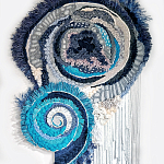 Текстильный Арт-объект ручной работы Galaxy варинант исполнения - 3 | Loft Concept в Краснодаре