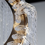 Люстра с подвесными рифлеными стеклянными трубками Nembus варинант исполнения - 20 | Loft Concept в Краснодаре