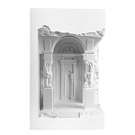 Встраиваемый в стену гипсовый светильник под покраску с колоннами и арками в античном стиле Antiquity Athena варинант исполнения - 8 | Loft Concept в Краснодаре