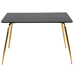 Обеденный стол на металлических ножках Casey Brass Dining Table варинант исполнения - 2 | Loft Concept в Краснодаре