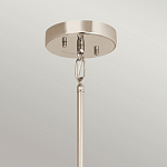 Подвесной светильник с рифленым стеклянным плафоном в форме шара Kichler варинант исполнения - 8 | Loft Concept в Краснодаре