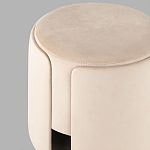 Пуф Alice Poof Beige Бежевый велюр варинант исполнения - 3 | Loft Concept в Краснодаре