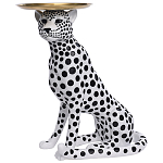 Декоративная статуэтка с подносом Leopard Tray Statuette варинант исполнения - 1 | Loft Concept в Краснодаре