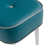 Квадратный мягкий пуф на белых ножках Winton Pouf Square варинант исполнения - 14 | Loft Concept в Краснодаре