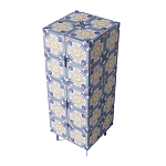 Тумба Tall Element Blue варинант исполнения - 2 | Loft Concept в Краснодаре