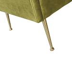 Кресло велюровое оливковое с подушкой Relaxation Soft варинант исполнения - 4 | Loft Concept в Краснодаре