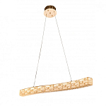 Люстра волнистой формы с текстурной огранкой Reflection of Reality варинант исполнения - 1 | Loft Concept в Краснодаре