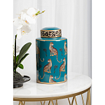 Ваза фарфоровая с крышкой Leopard Ccollection варинант исполнения - 3 | Loft Concept в Краснодаре