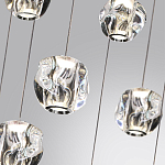 Люстра каскадня с 27-ю прозрачными шарообразными подвесами Bubbles Bocci варинант исполнения - 6 | Loft Concept в Краснодаре