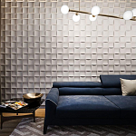 Гипсовая 3D Панель M-34 варинант исполнения - 2 | Loft Concept в Краснодаре