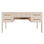 Большой Рабочий стол Primo с 5 выдвижными ящиками Светлый дуб варинант исполнения - 7 | Loft Concept в Краснодаре