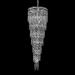 Люстра многоярусная каскадная с хрустальными подвесками Roul Crystal Light варинант исполнения - 3 | Loft Concept в Краснодаре