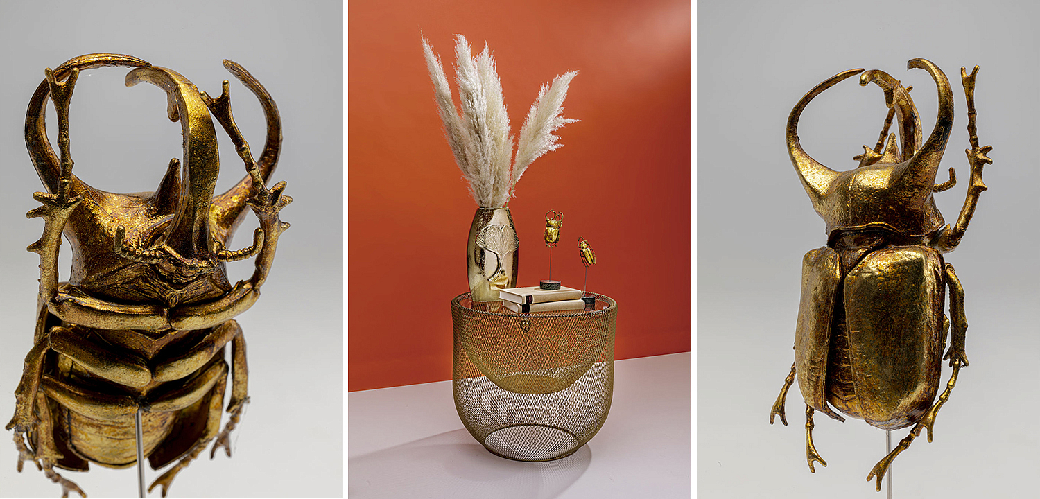 Статуэтка Golden Beetle on standing III - Loft-Concept в Краснодаре