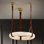 Люстра в форме обруча из натурального камня Minerals of Light варинант исполнения - 6 | Loft Concept в Краснодаре