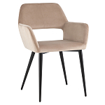 Стул с подлокотниками бежевый NEASAN STOOL варинант исполнения - 1 | Loft Concept в Краснодаре