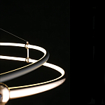 Люстра подвесная светодиодная Dаiana круглая варинант исполнения - 4 | Loft Concept в Краснодаре