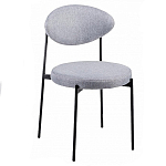 Стул металлический с мягкой спинкой и сиденьем Alfie Chair варинант исполнения - 3 | Loft Concept в Краснодаре