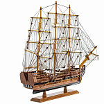 Декоративная модель деревянного парусника With The low варинант исполнения - 2 | Loft Concept в Краснодаре