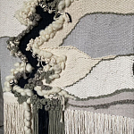 Панно ручная работа Черно-Белый Природный Орнамент  варинант исполнения - 1 | Loft Concept в Краснодаре