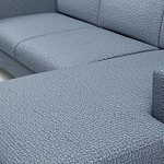 Мебельная ткань Шенилл голубой цвет 142 см T4-49 варинант исполнения - 8 | Loft Concept в Краснодаре