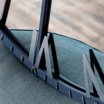 Часы настенные зеркальные с серебряным металлическим циферблатом Mirror Tower Clock варинант исполнения - 4 | Loft Concept в Краснодаре