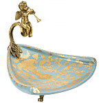 Блюдо фарфоровое Симфония ангела Pularia варинант исполнения - 1 | Loft Concept в Краснодаре