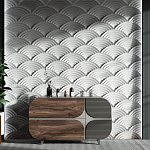 Гипсовая 3D Панель Aura варинант исполнения - 2 | Loft Concept в Краснодаре