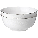 Обеденный сервиз белый из фарфора на 6 персон 23 предмета Garden Whisper Porcelain Set  варинант исполнения - 3 | Loft Concept в Краснодаре