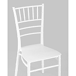 Стул Chiavari пластик белый варинант исполнения - 2 | Loft Concept в Краснодаре