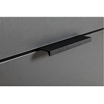 Комод цвета графит с 3-мя ящиками Strict Lines  варинант исполнения - 4 | Loft Concept в Краснодаре