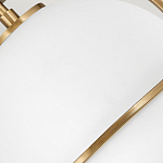 Потолочный светильник с плафоном в форме белого матового шара Hinkley варинант исполнения - 18 | Loft Concept в Краснодаре