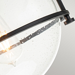 Потолочный светильник с прозрачным стеклянным шаром с эффектом пузырьков Hinkley варинант исполнения - 6 | Loft Concept в Краснодаре